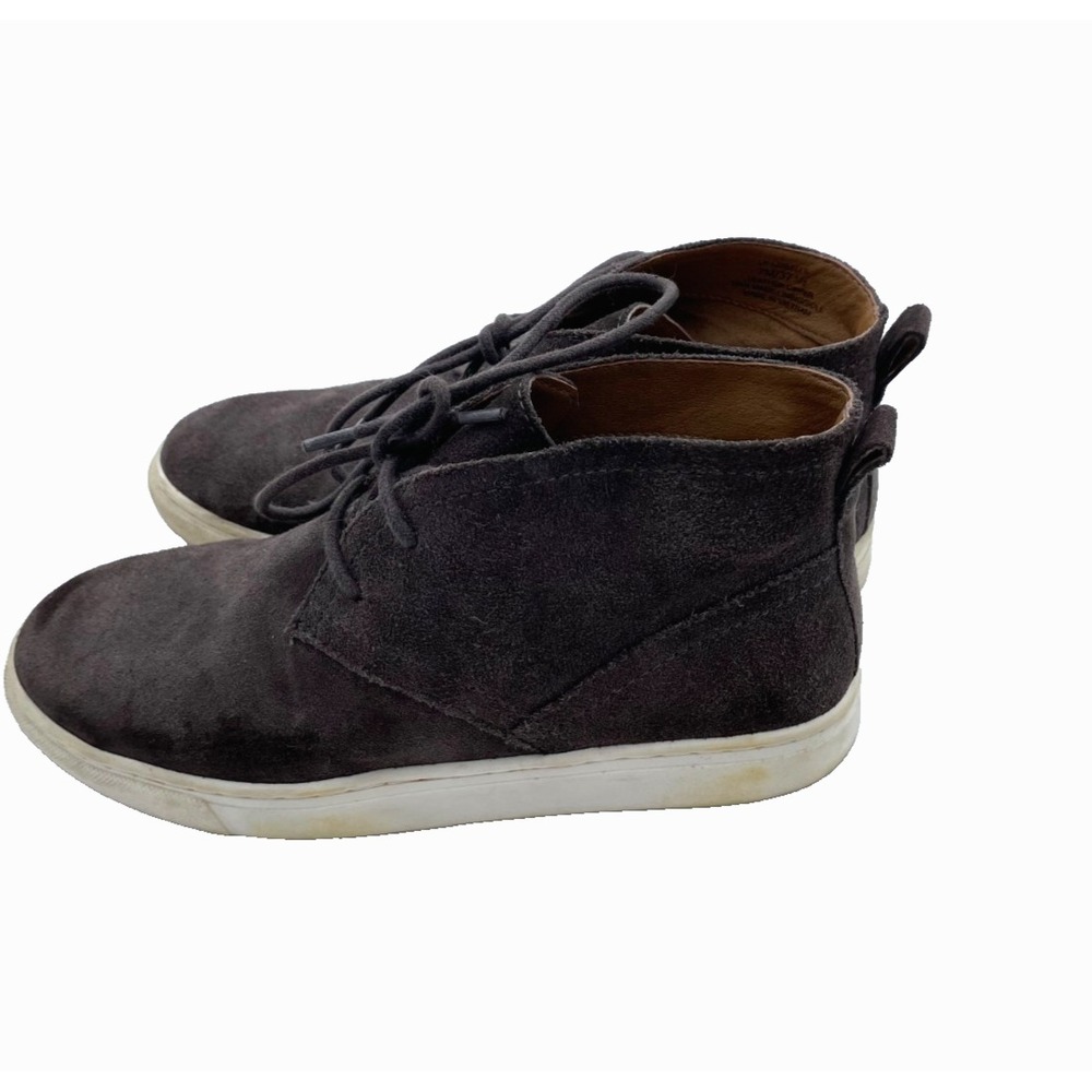 Lucky Brand Women's Lorelle Suede Leather Shoe High Top Lace Up Sneakers sz 7M
